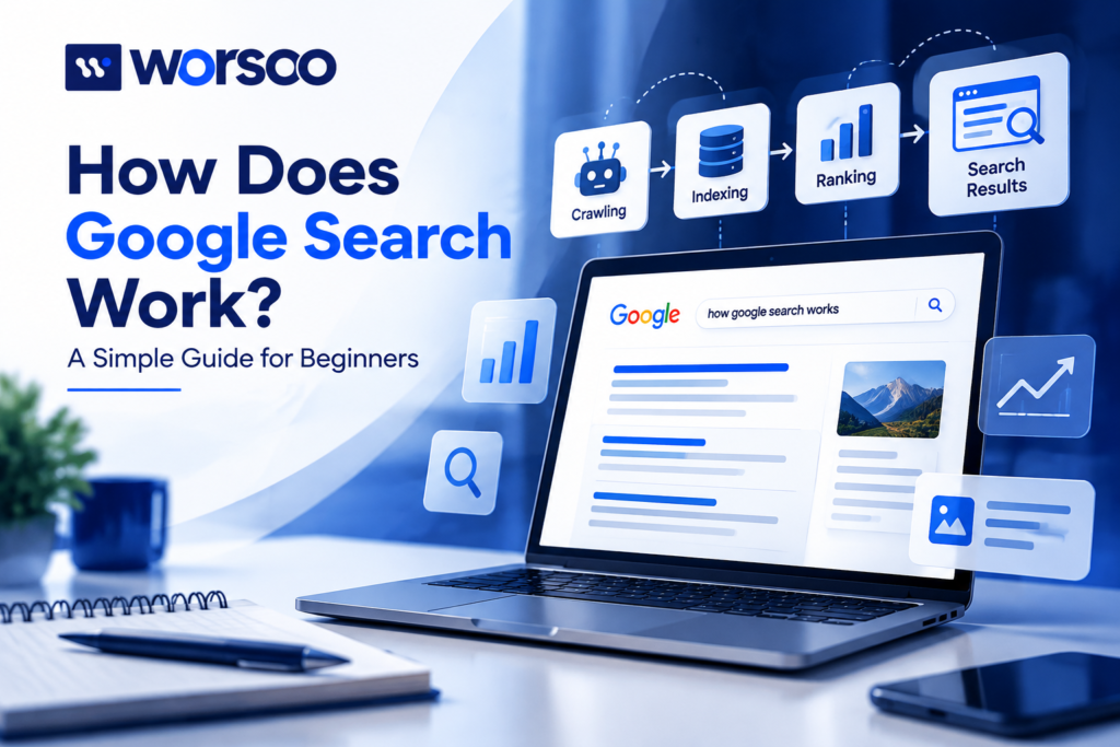 How Google Search works with crawling indexing ranking and search results process